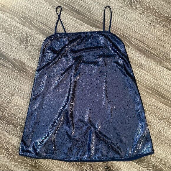 Intimately Free People Navy sequin Dress - Picture 1 of 4